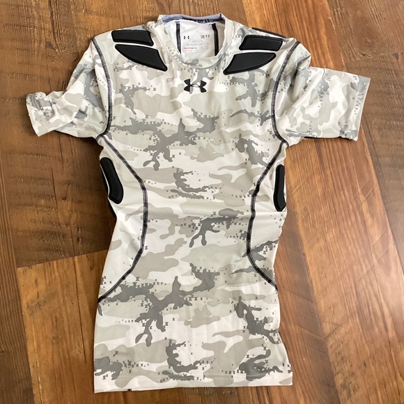Under Armour Football Padded Shirt Camo 